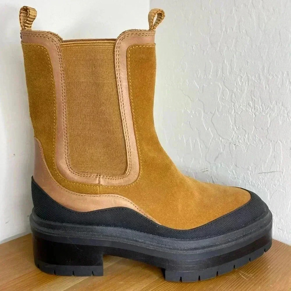 NEW Sam Edelman Lulia Lug Sole Chelsea Boot Women’s Size 5 - Picture 1 of 9